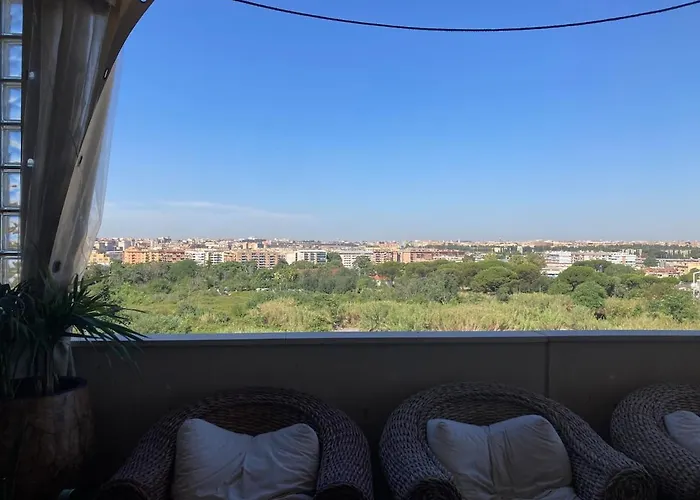 Terrazza Su Vicino Metro B E Stazione Tiburtina דירה רומא